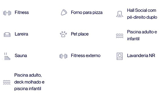 estrutura de lazer AB